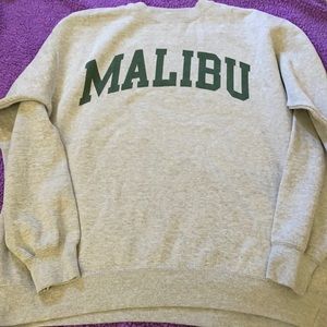 (New) Brandy Melville Malibu Crewneck oversized